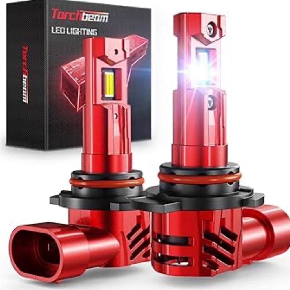 Torchbeam 9012 Automotive LED Upgrade 65000LM, 6500K Bright White (Pack of 2)